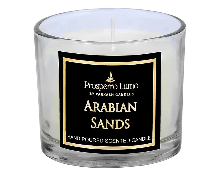 scented gift candle set arabian sands