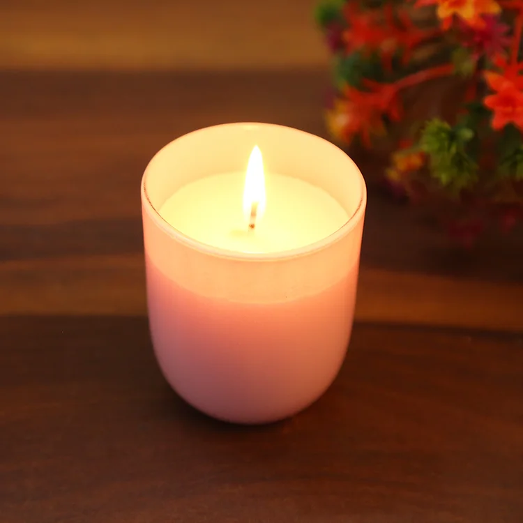 Scented Glass Candle (Vanilla) Scented Glass Candle (Vanilla)