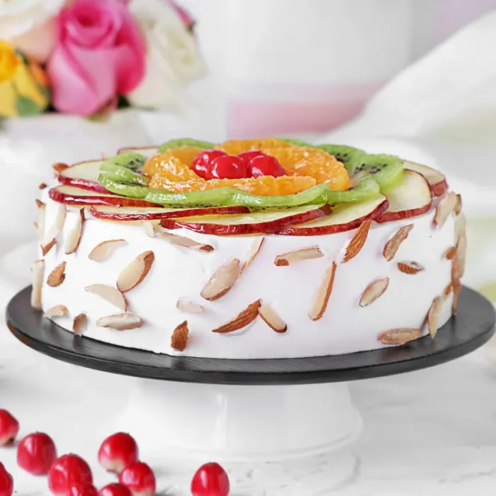 fresh-fruit-almond-cake